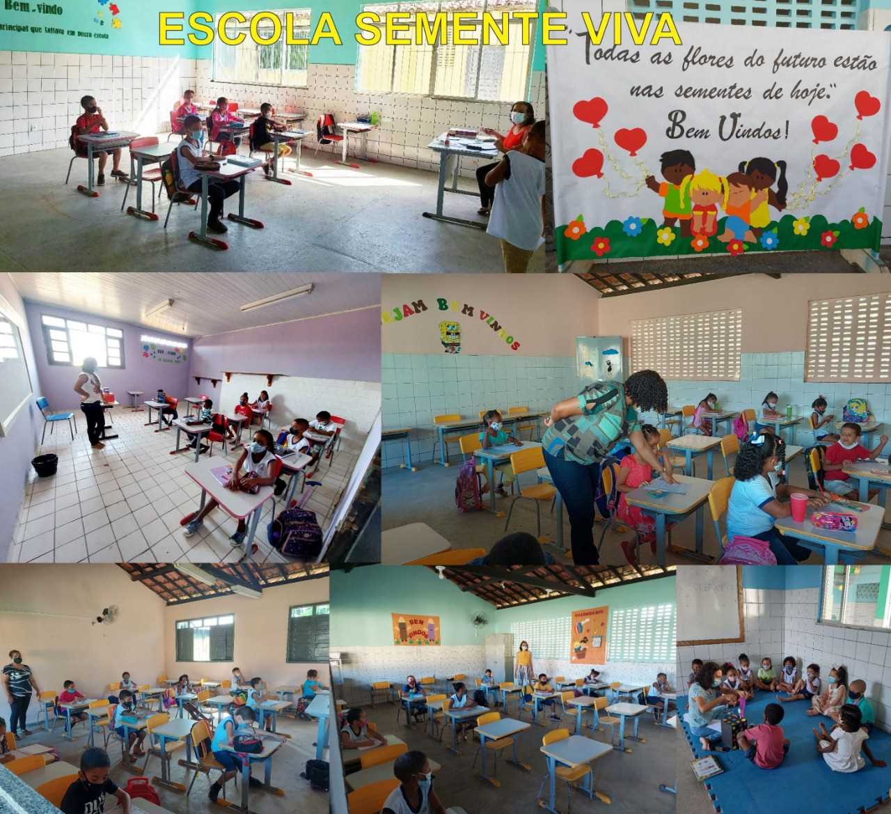 Retorno das aulas marcado com emoção e muita diversão